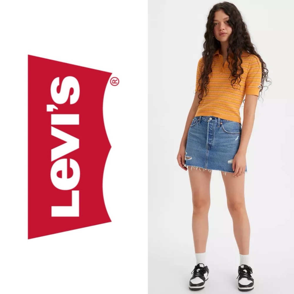 Levi's Icon Denim Mini Skirt